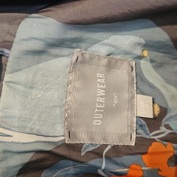 *AS NEW* NEXT rain coat w hood - outdoors, rambling, birding. Bomber jacket - Picture 12 of 15